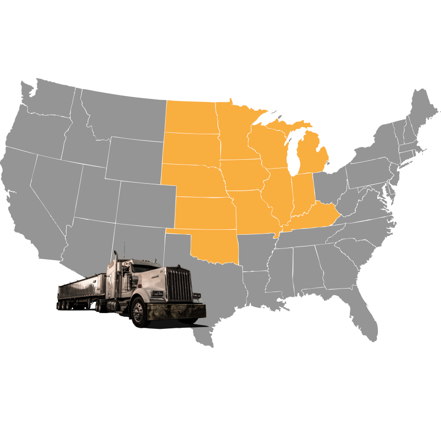 Coverage Map, Holicky Bros Inc.